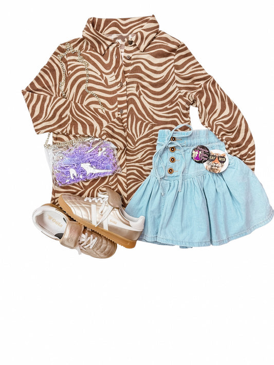 Wild Thing Button Up