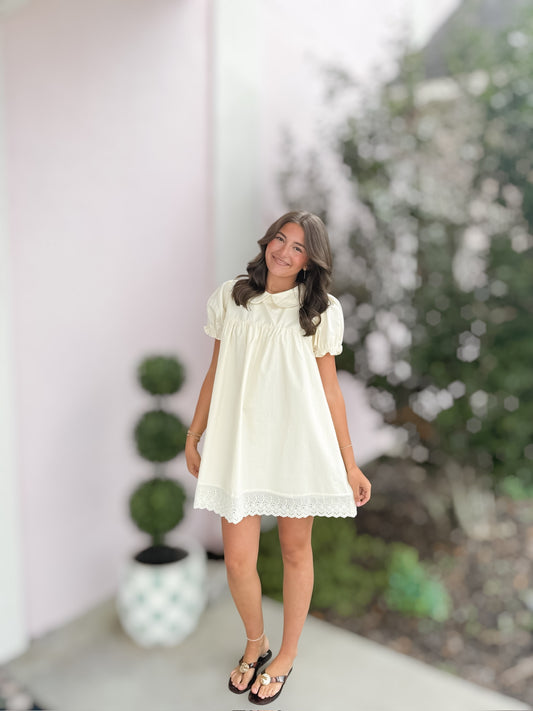 Sweet Buttercup Mini Dress