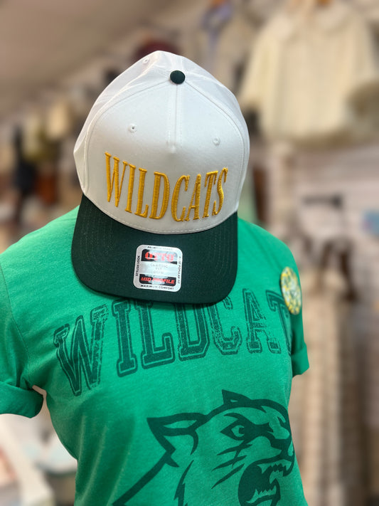 Dark Green Trucker Hat “Wildcats”