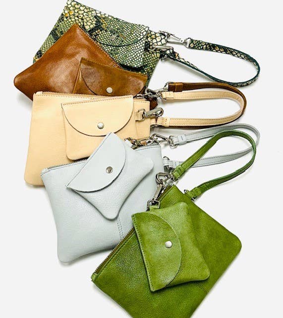 Handcrafted Leather Poetry Pouches