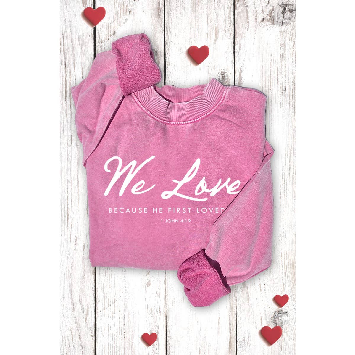 WE LOVE MINERAL GRAPHIC Crewneck