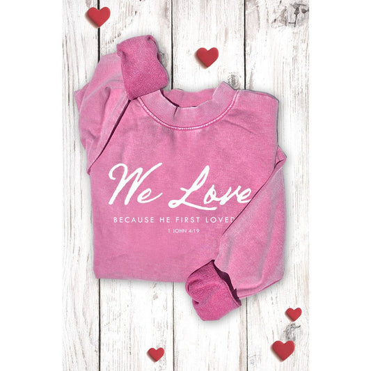 WE LOVE MINERAL GRAPHIC Crewneck