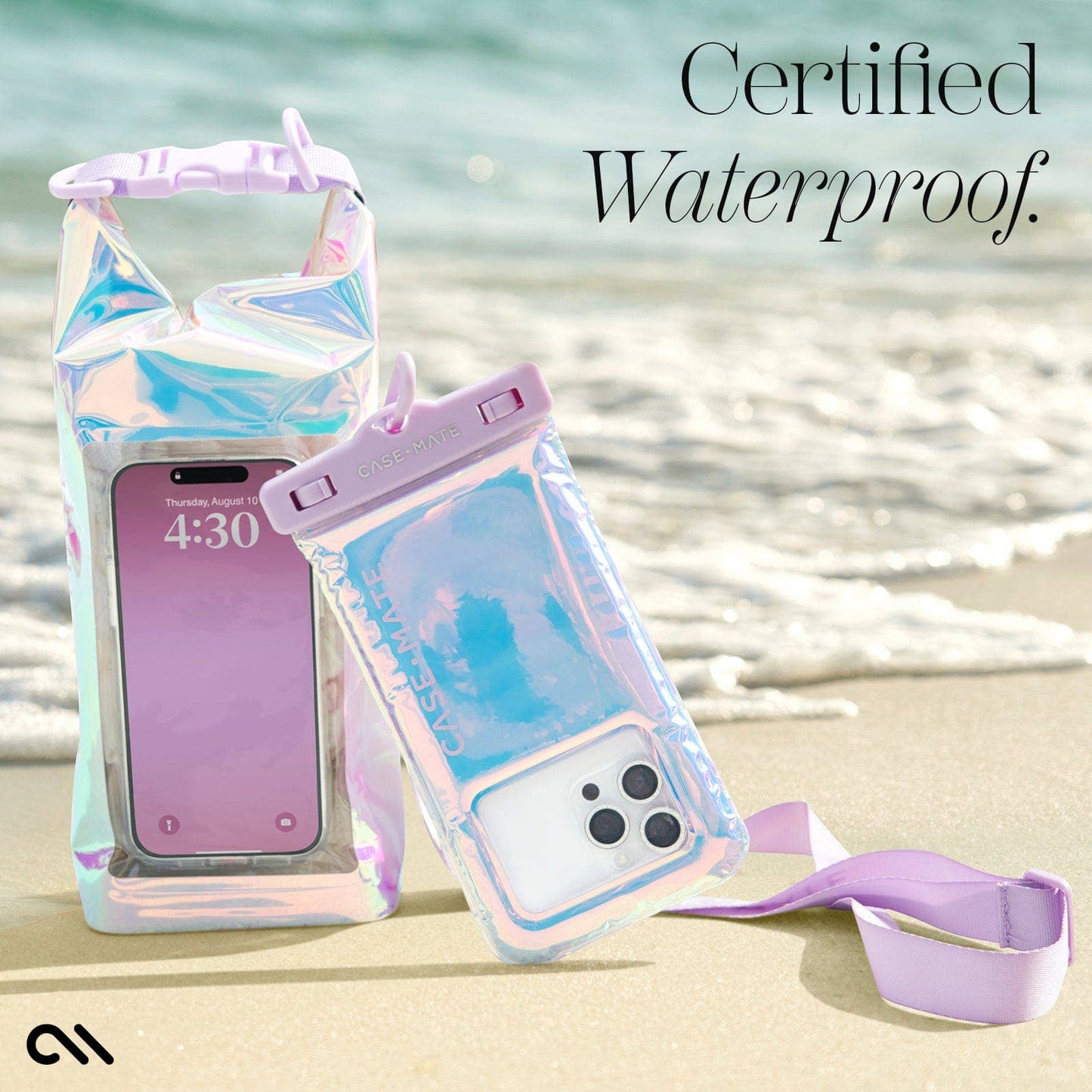 Waterproof Mini Phone Bucket Bag: Soap Bubble™