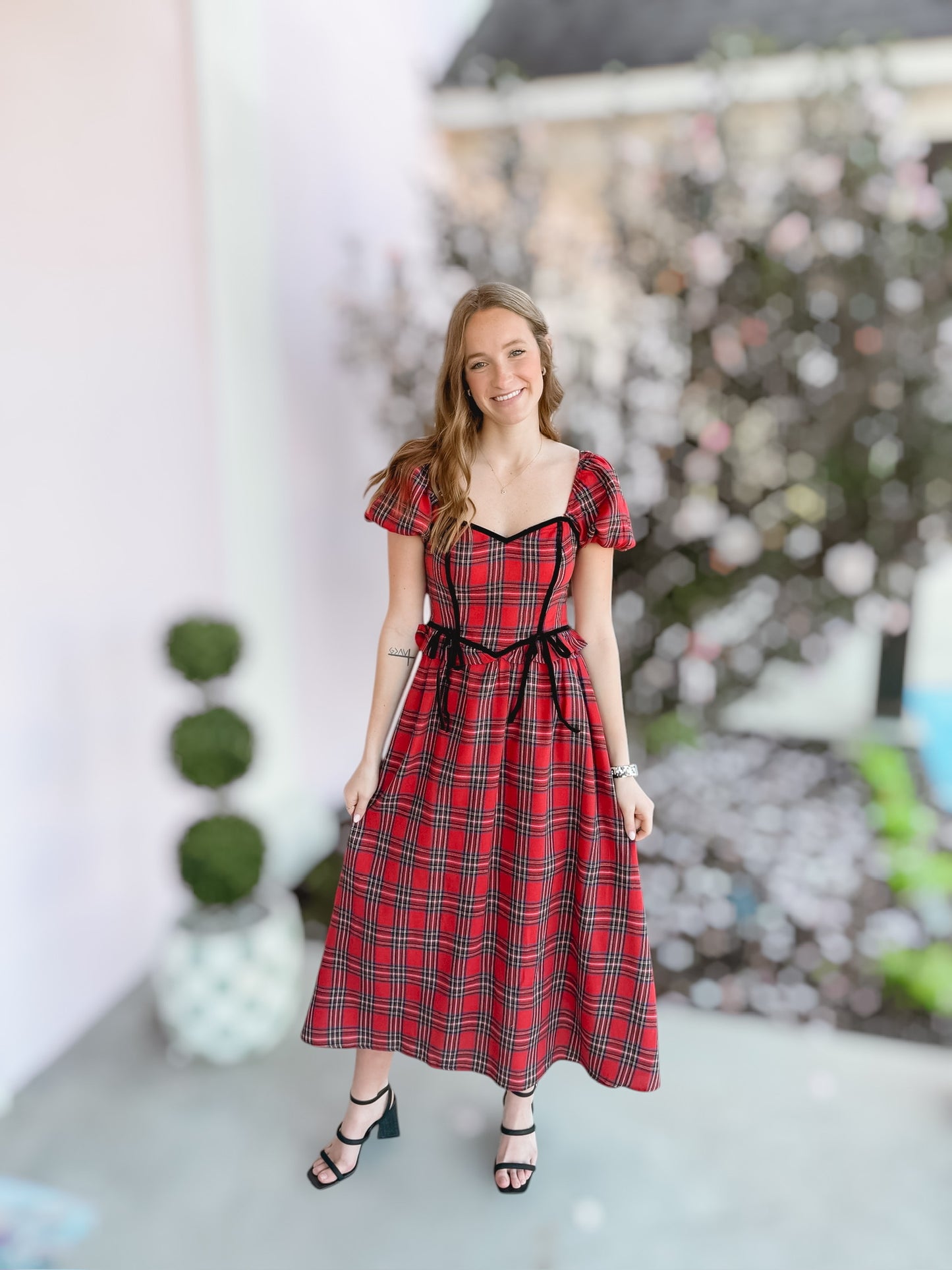 Christmas Wonder Plaid Dress