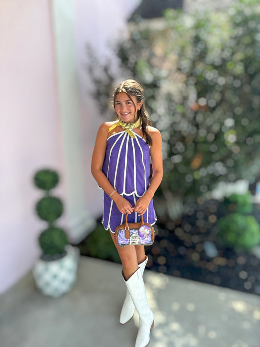 Scallop Me Purple Gameday Set