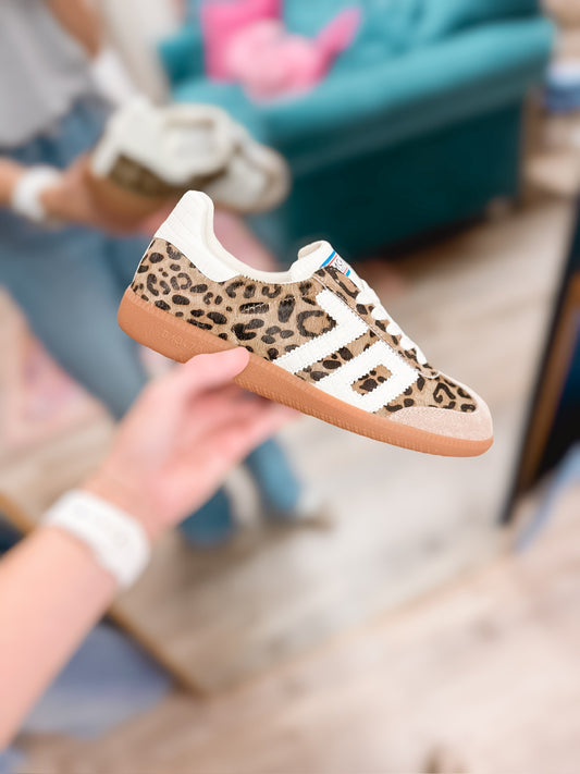 Cloud P Leopard Taupe Milk Back 70 Sneakers