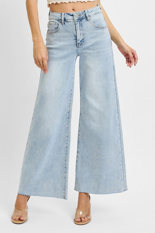 Light Palazzo HR Ankle Jeans