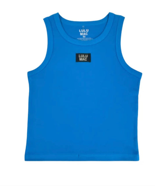 Teal LULU MAC SOLID TANK TOPS
