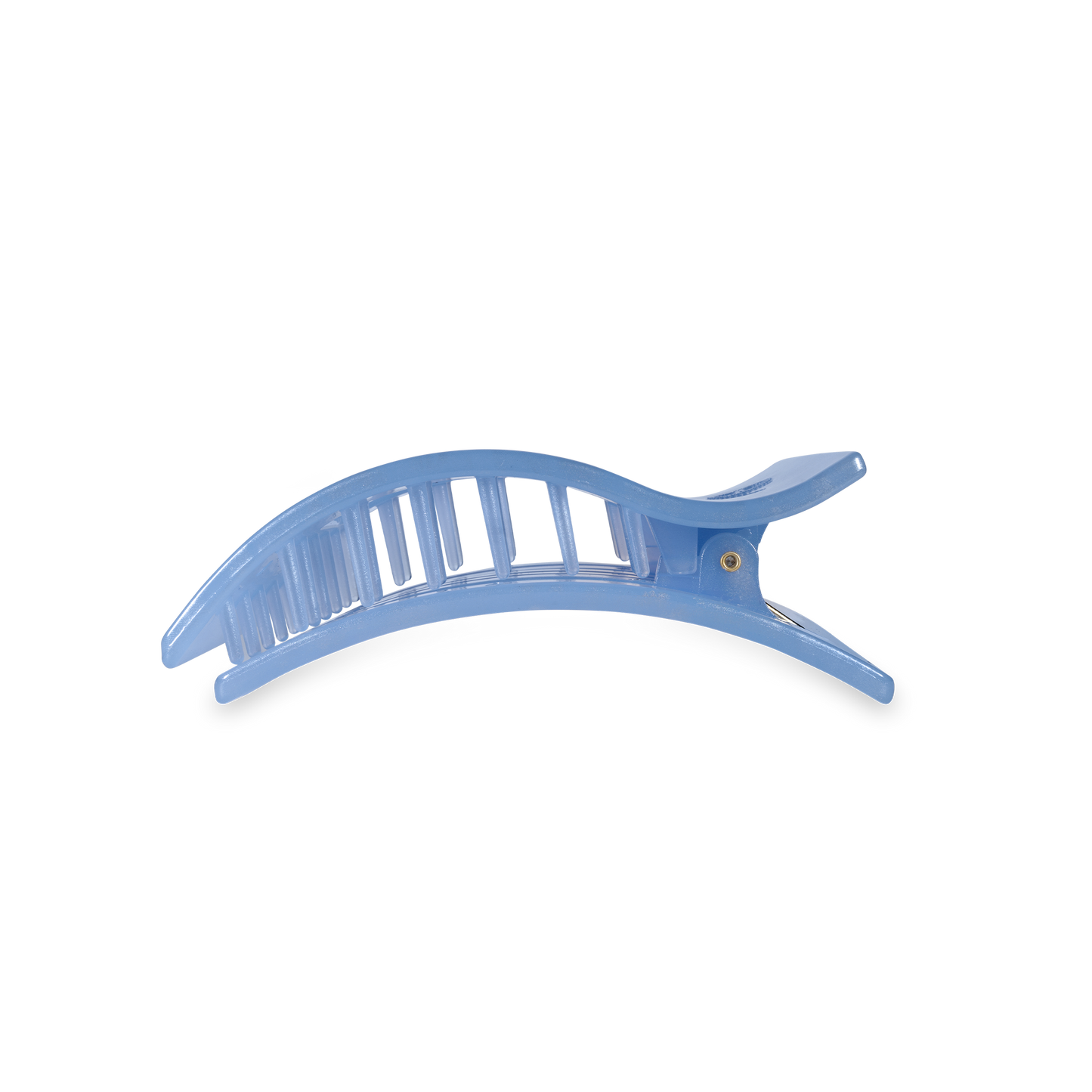 Flat Rectangle Hair Clip | Medium | Blue Lagoon