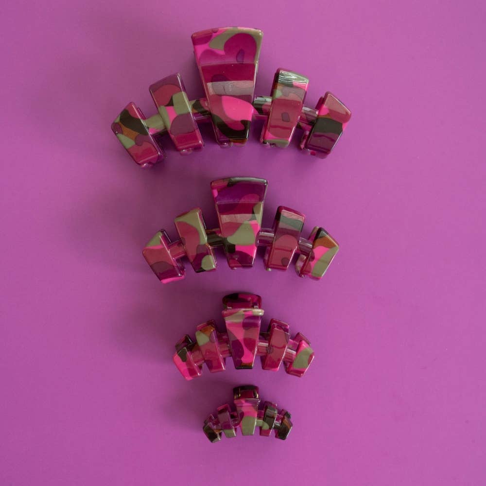 Classic Garden Glam Tiny Claw Clip