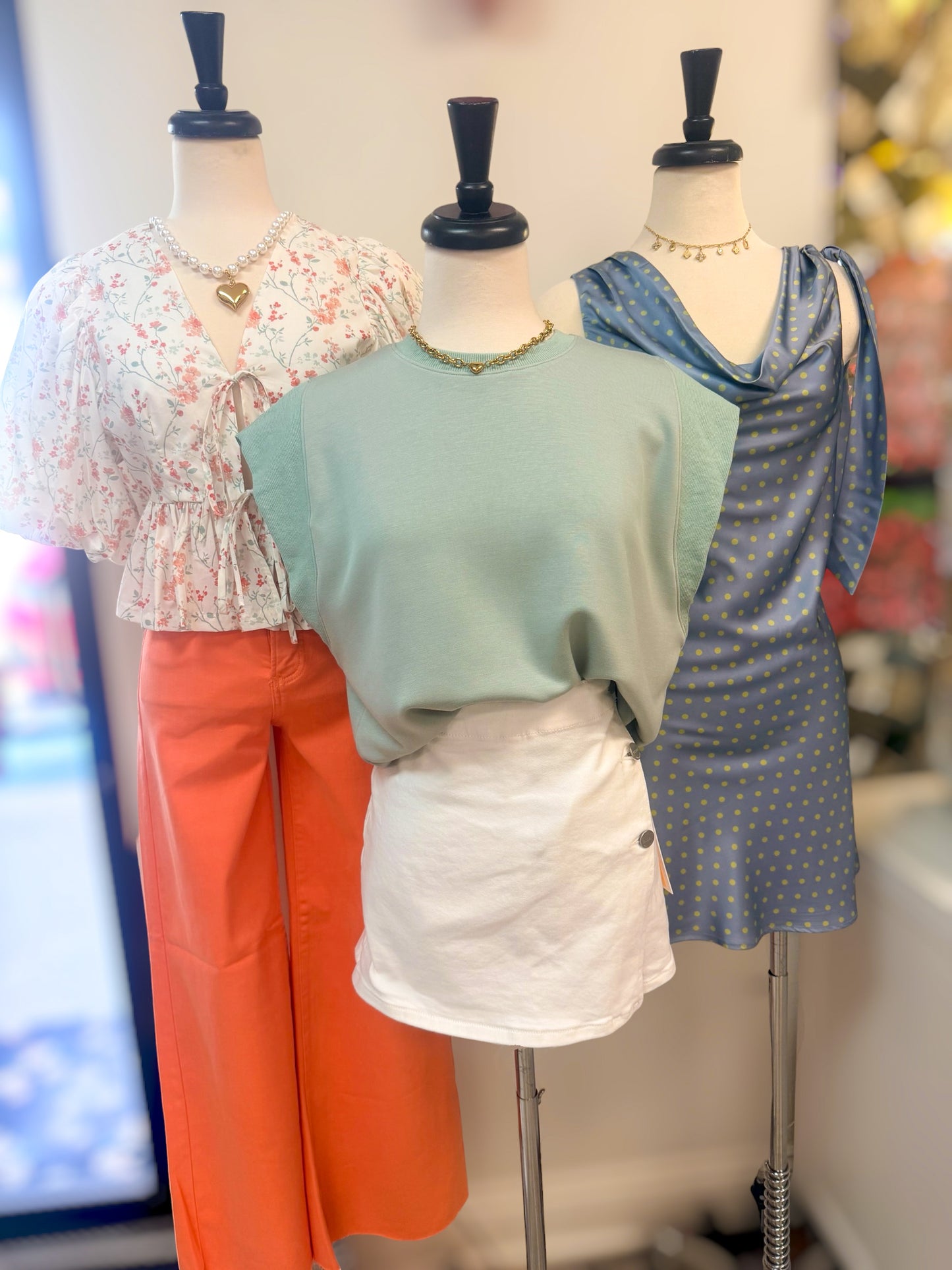 Hudson White Denim Skort