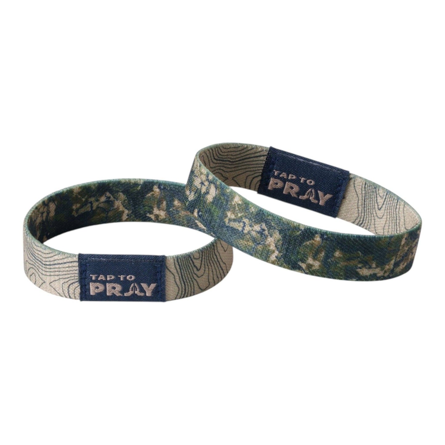 Tap To Pray® Wristband – Valor Camo