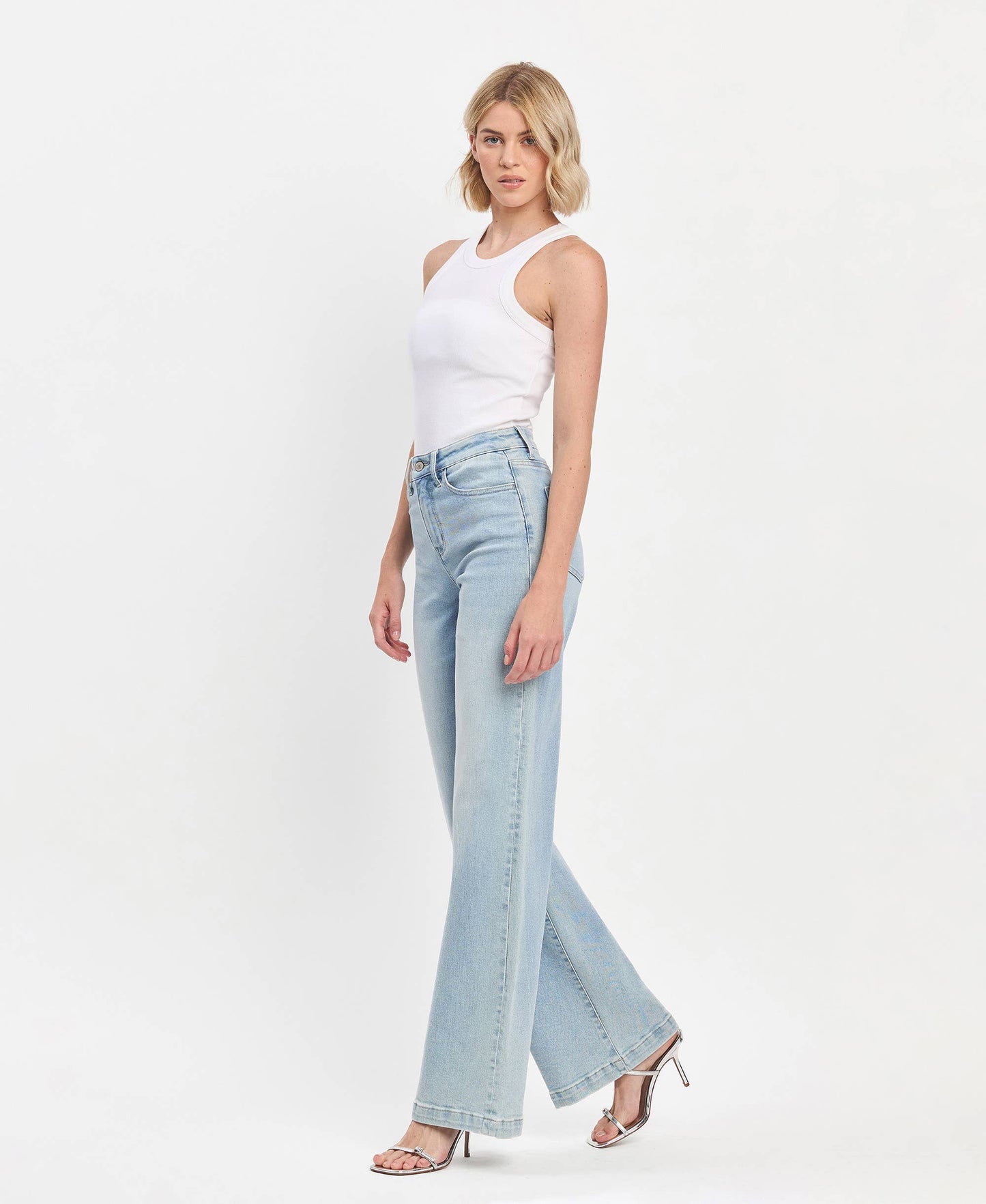Optimistic HR Wide Leg Denim