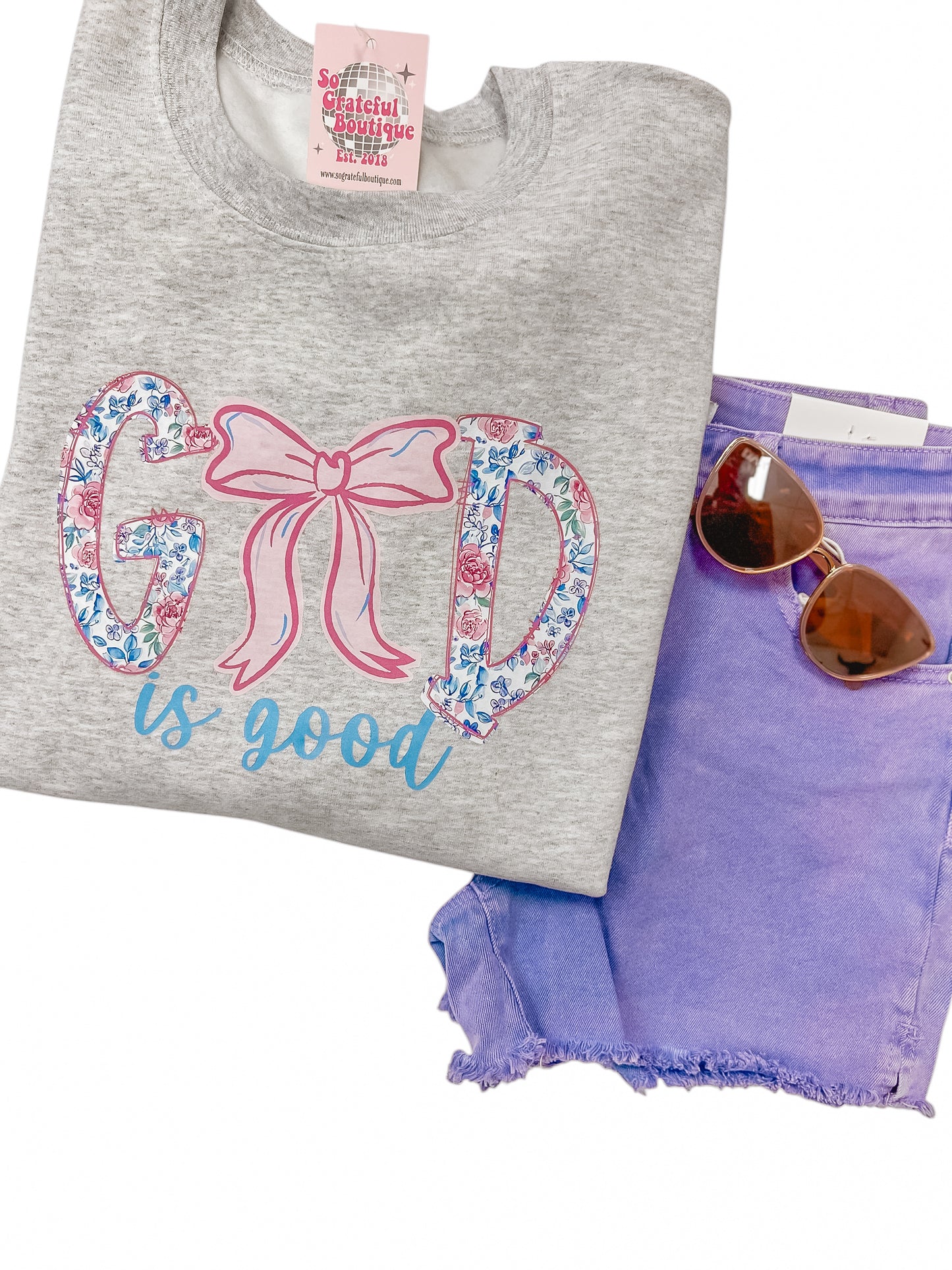 Violet Acid Washed Denim Shorts