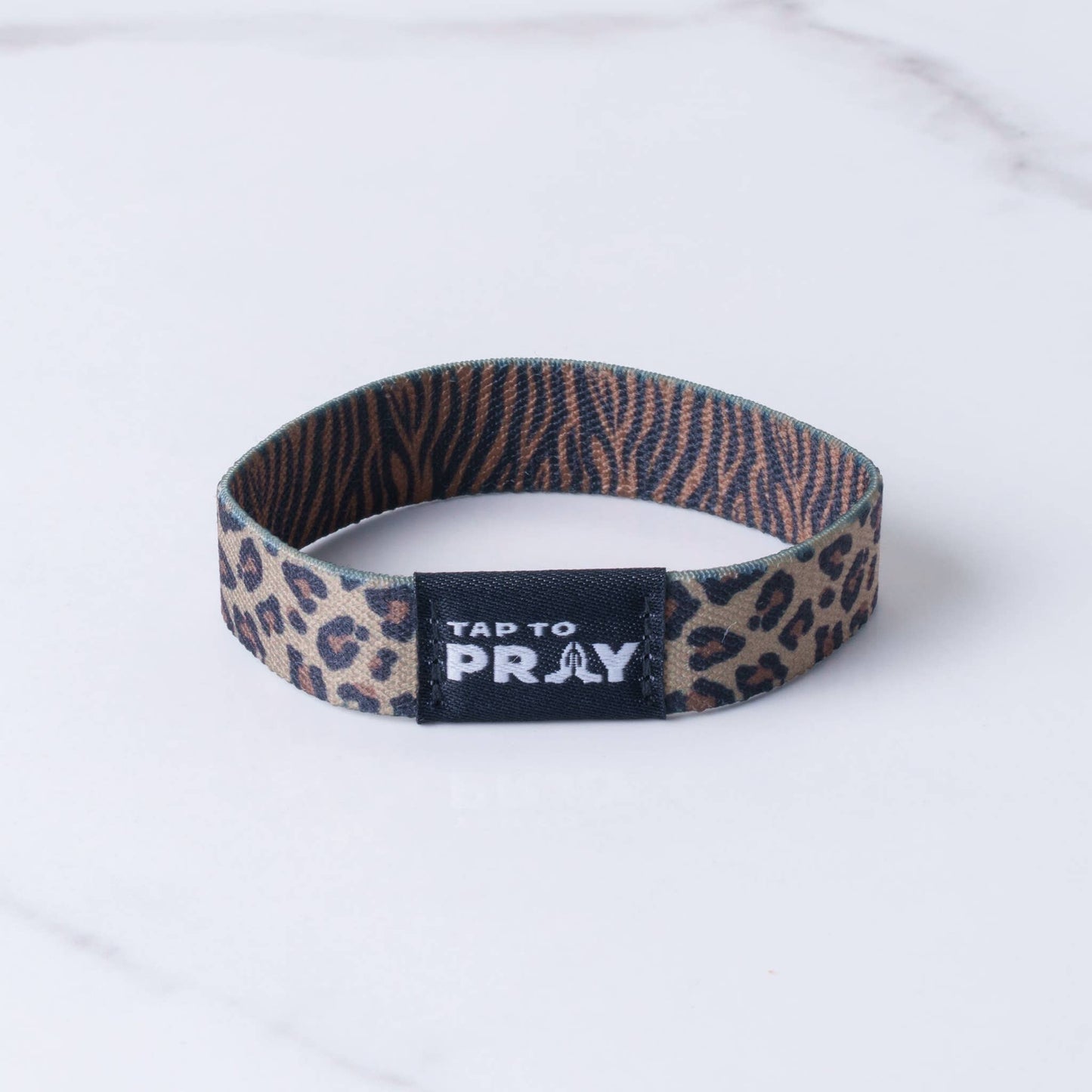 Tap To Pray™ Wristbands - Safari Leopard