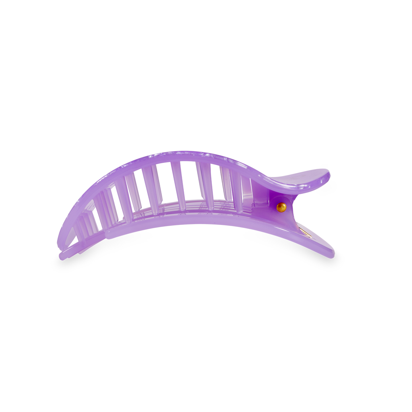 Flat Round Hair Clip | Medium | Lavender Mist
