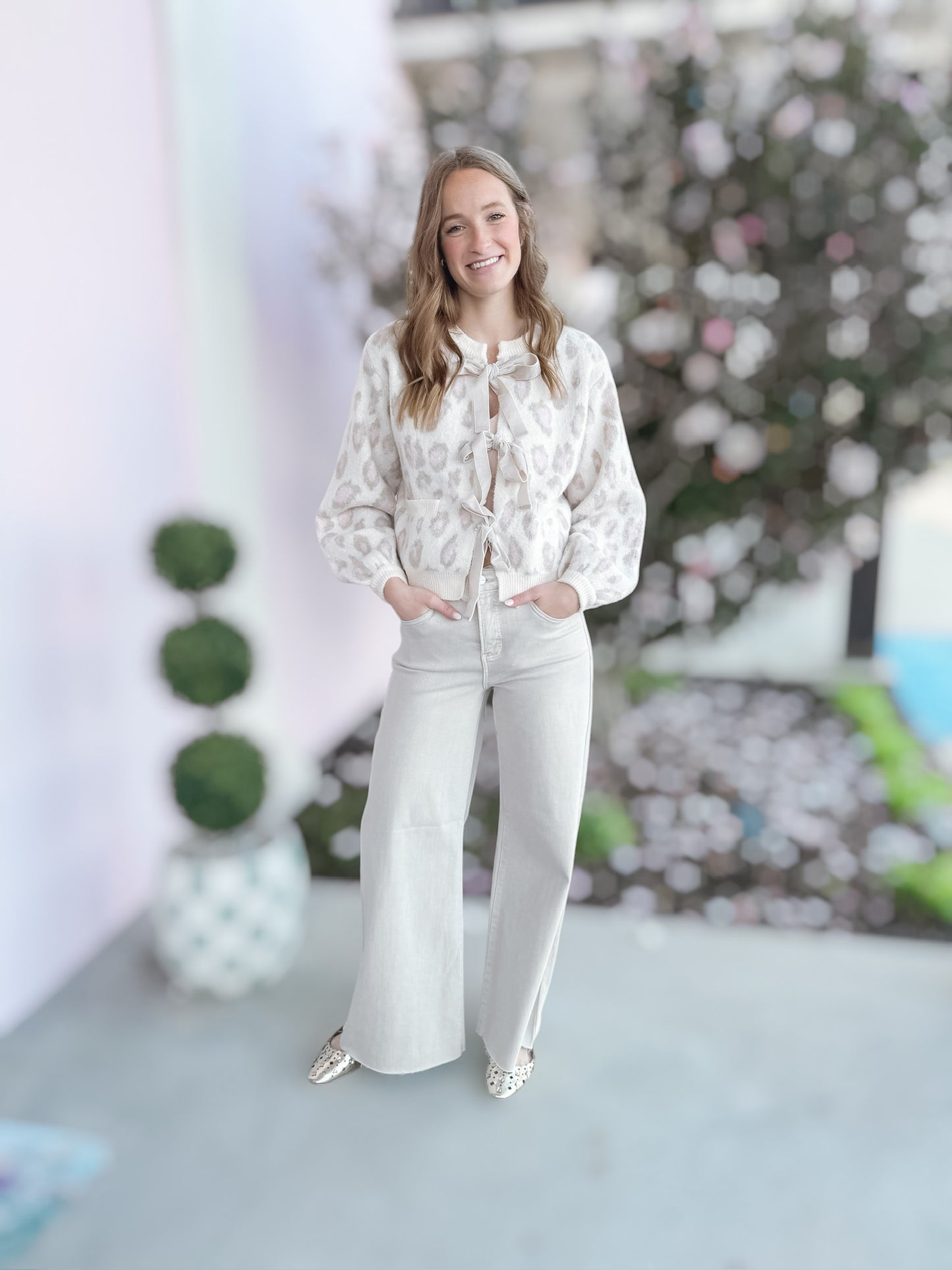 Wild About You Bow Sweater