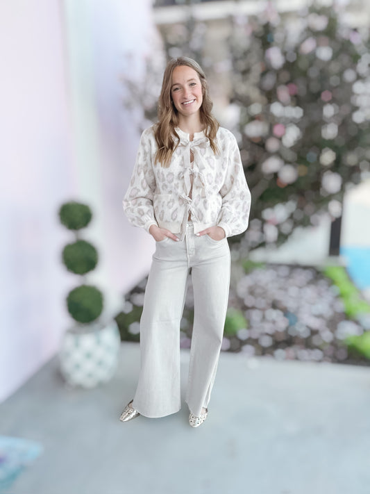 Wild About You Bow Sweater
