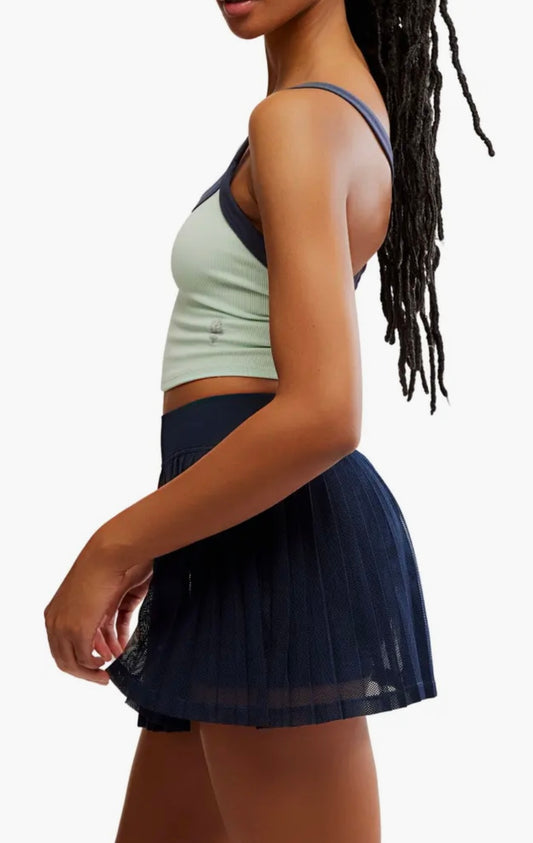 All Clear Cami Colorblock Pistachio with Midnight