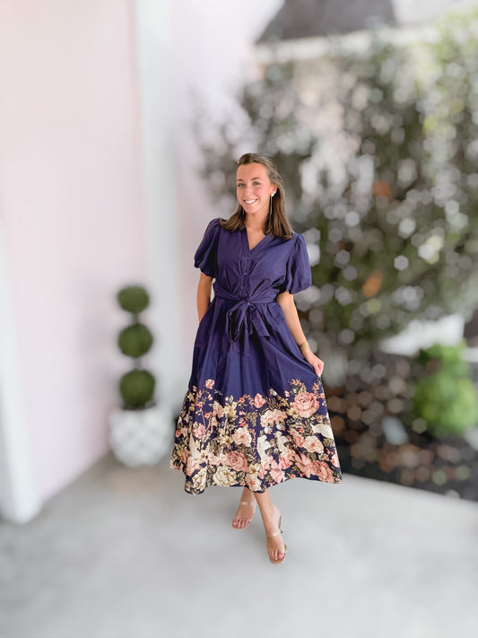 Midnight Hour Garden Dress