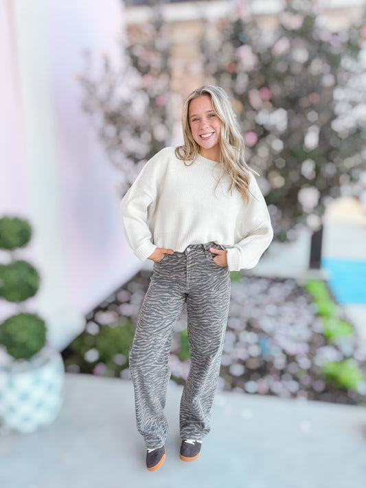 Logan Tiger 31” Inseam Dad Basic Jean