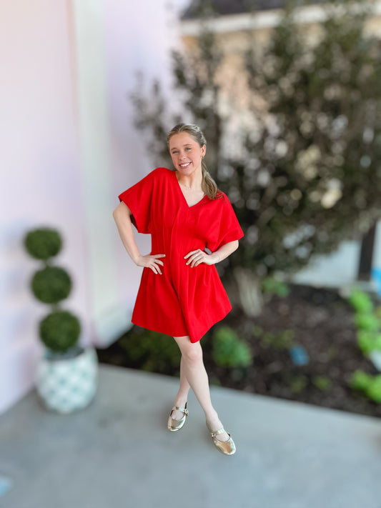 Just A Heartbeat Away Red Dress