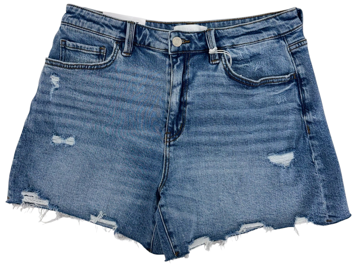 Rebecca HR Distressed Denim Shorts