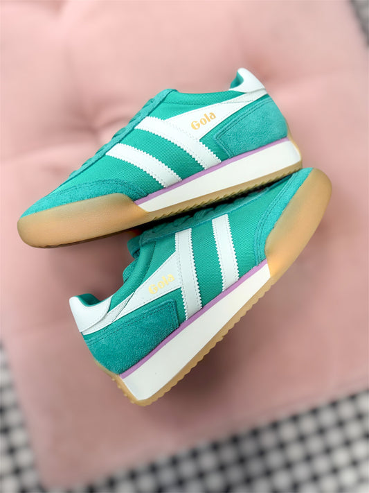 Gola Women’s Pacer Trainer Jade/Off White