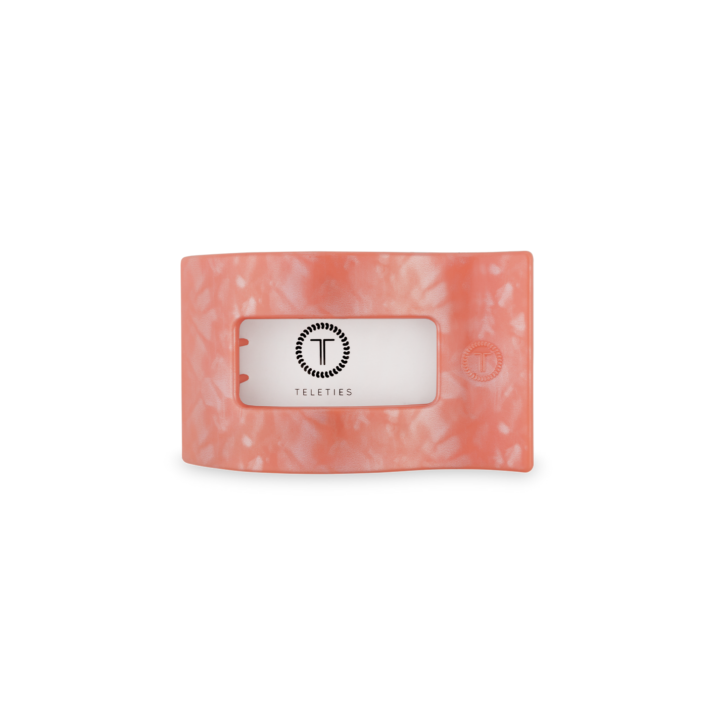 Flat Rectangle Hair Clip | Small | Dreamsicle