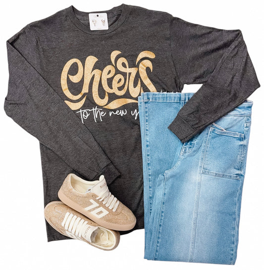 Cheers To The New Year LS Graphic