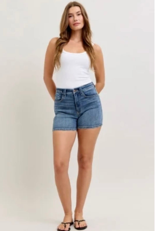 Hwy 11 HW Denim Shorts