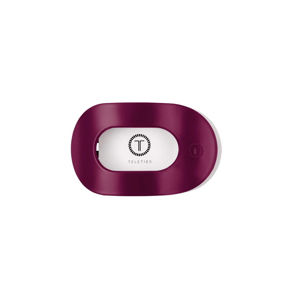 Mulberry Small Flat Round Hair Clip
