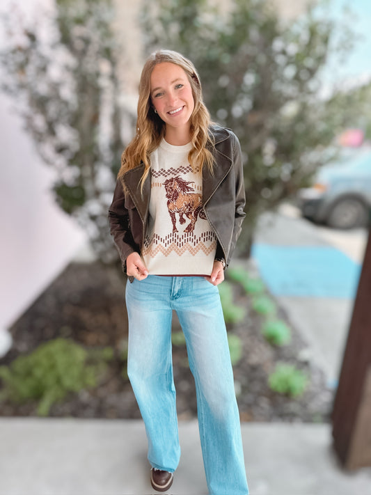 Giddy Up Horse Sweater