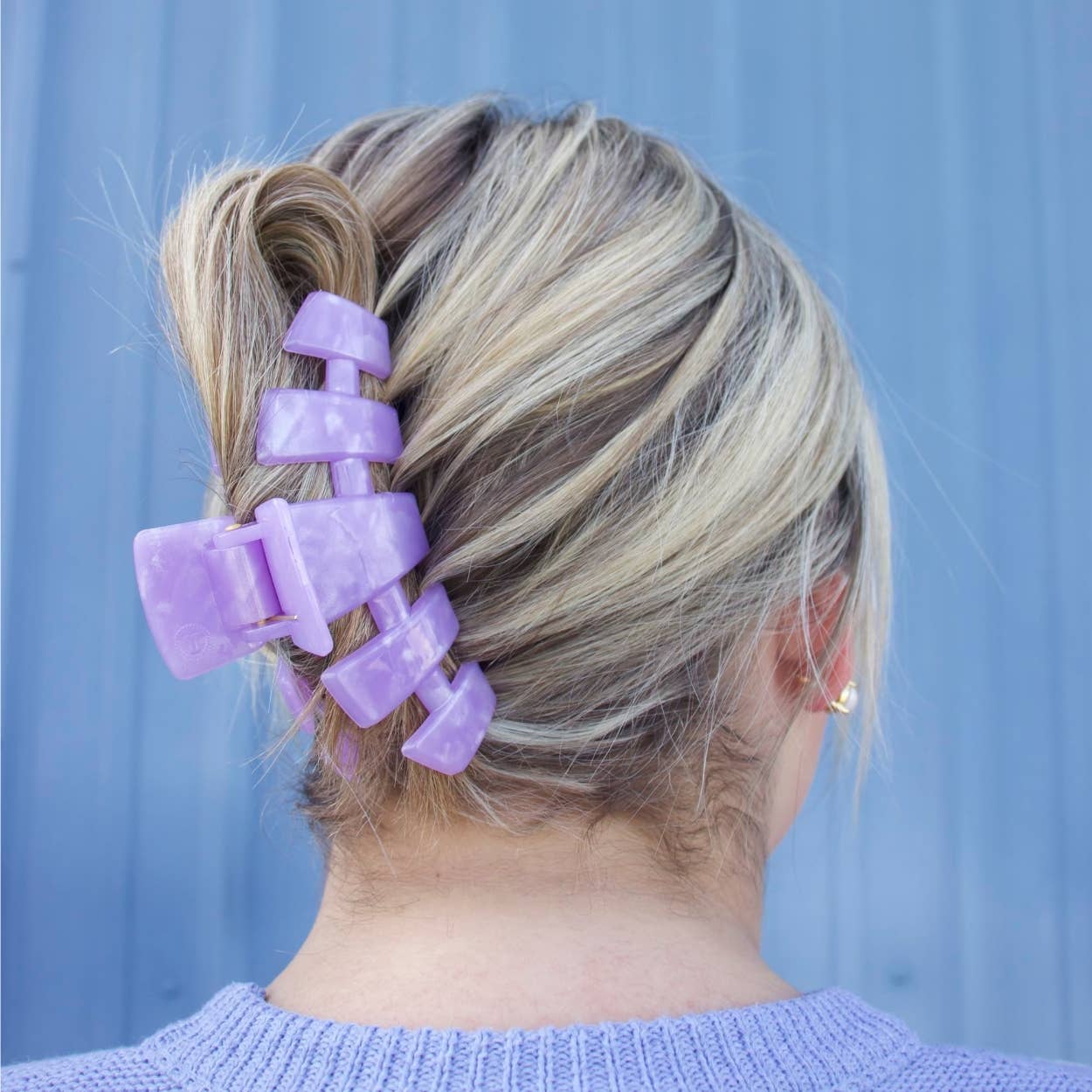Classic Hair Clip | Large | Lavender Mist