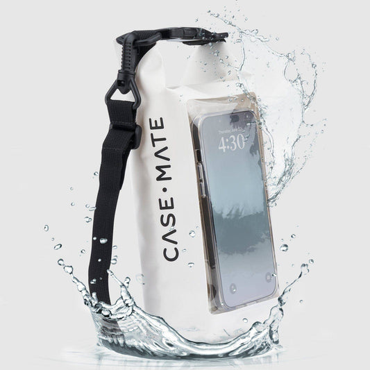 Waterproof Mini Phone Bucket Bag: Sand Dollar