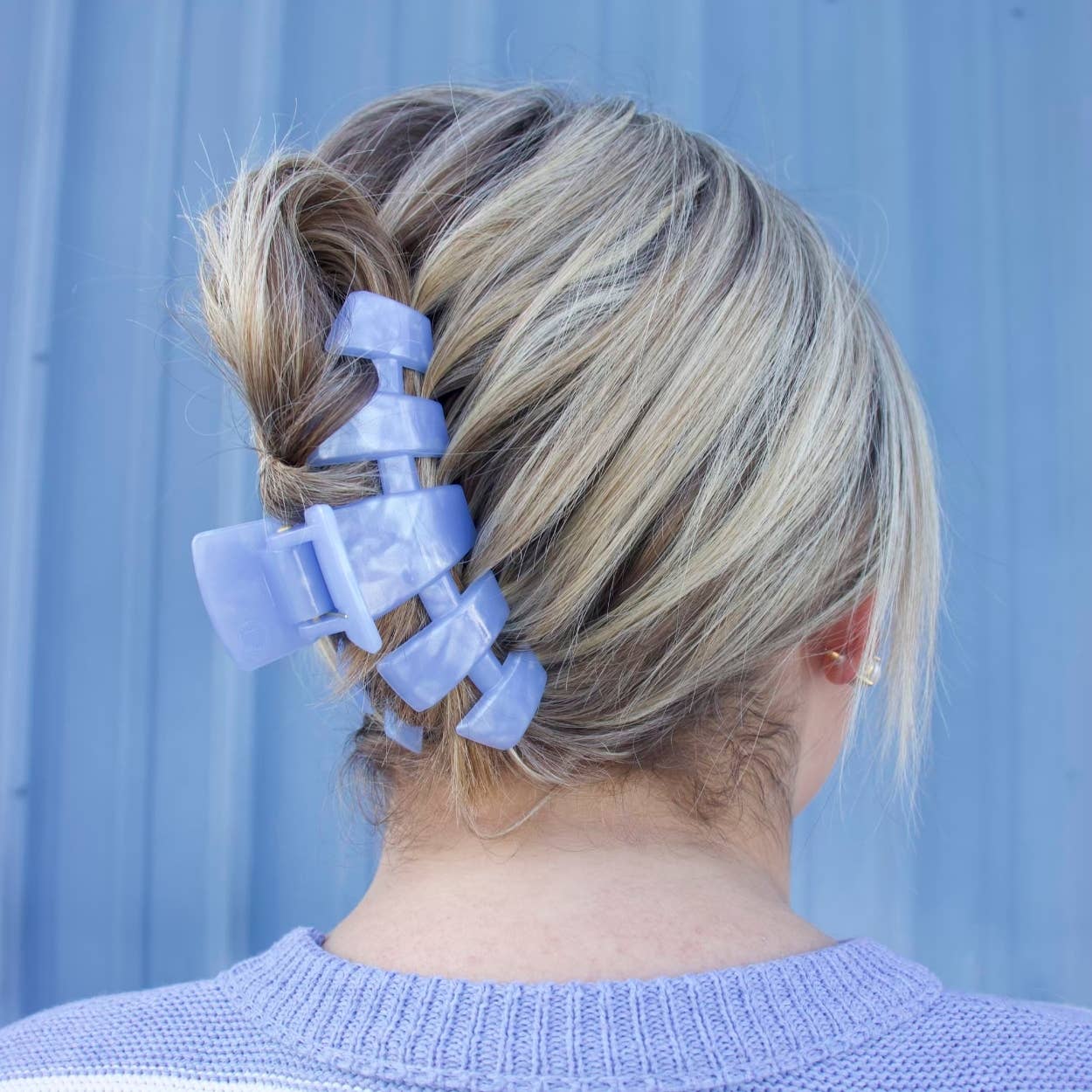 Classic Hair Clip | Small | Blue Lagoon
