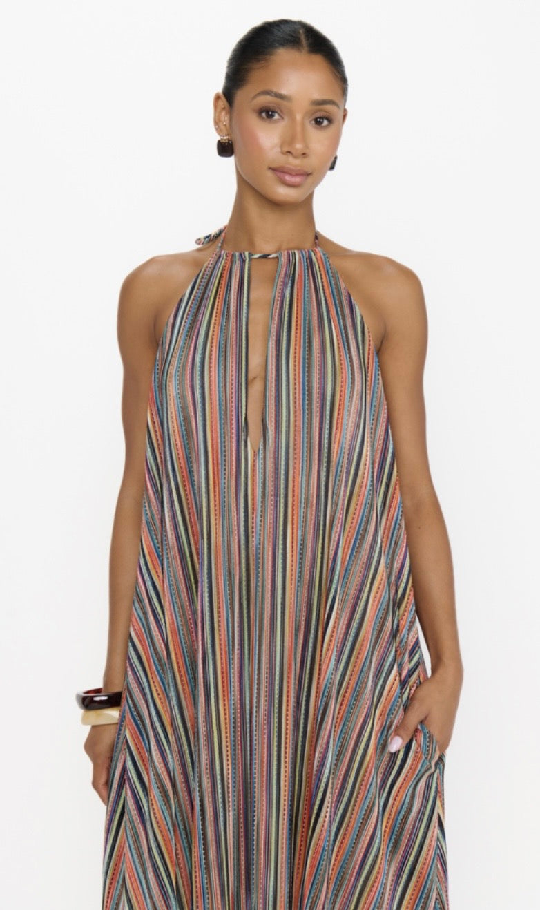 Lucille Maxi Dress Sundown Stripe Knit