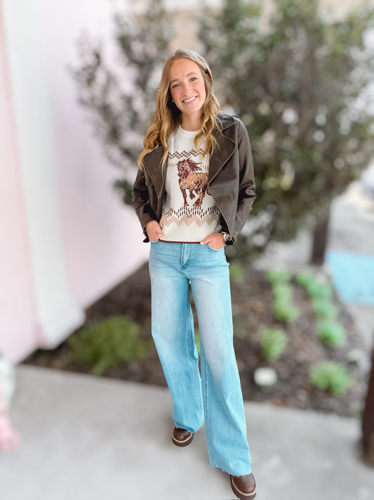 Giddy Up Horse Sweater