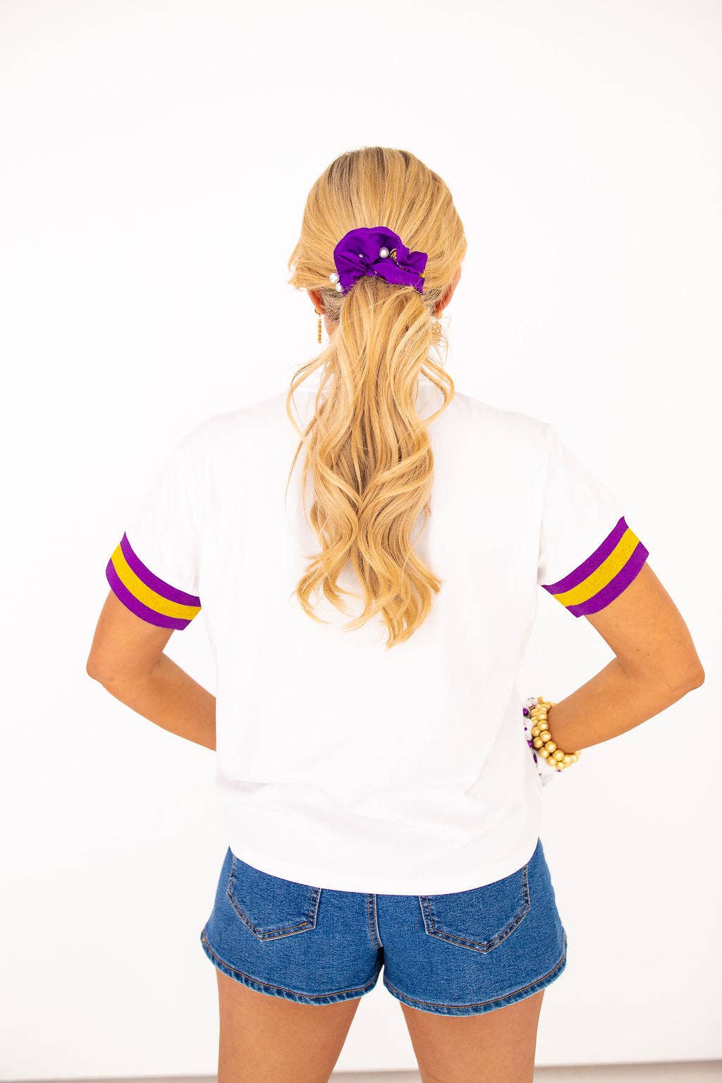 LSU Sparkle Logo Tee