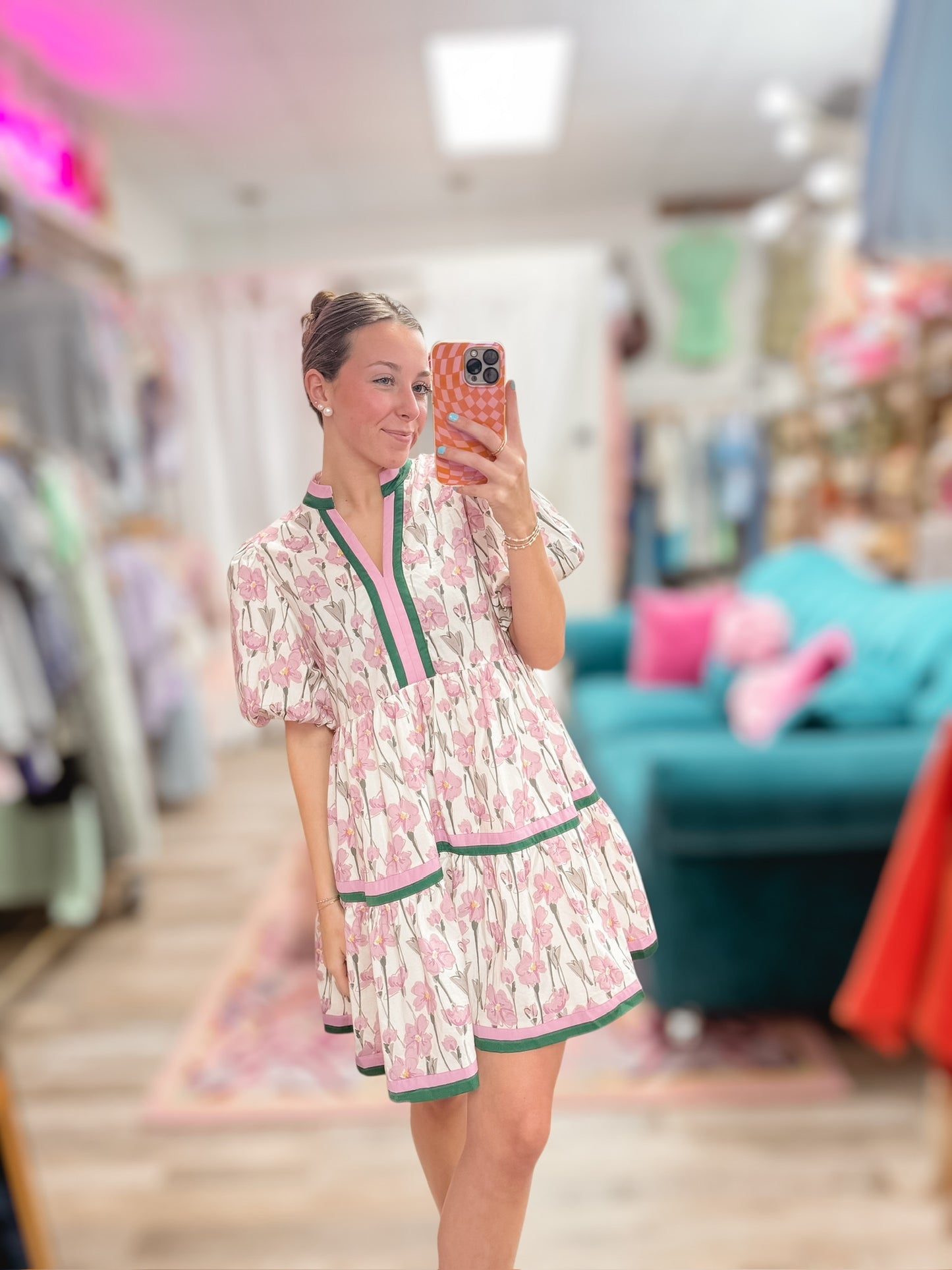 Petal Dust Floral Dress