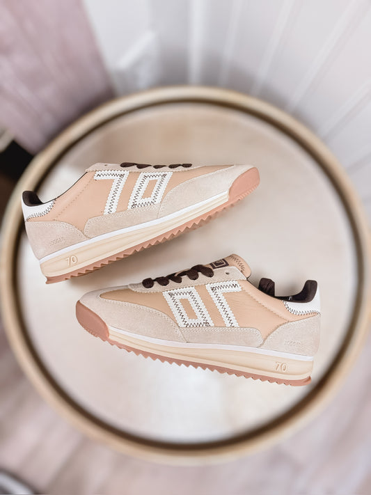 Jogger Z Beige Milk Coffee Sneakers