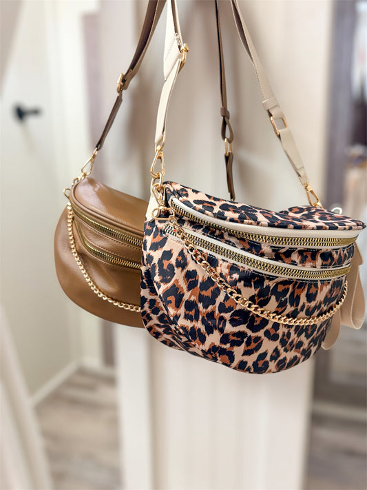 Leopard Crossbody Bag