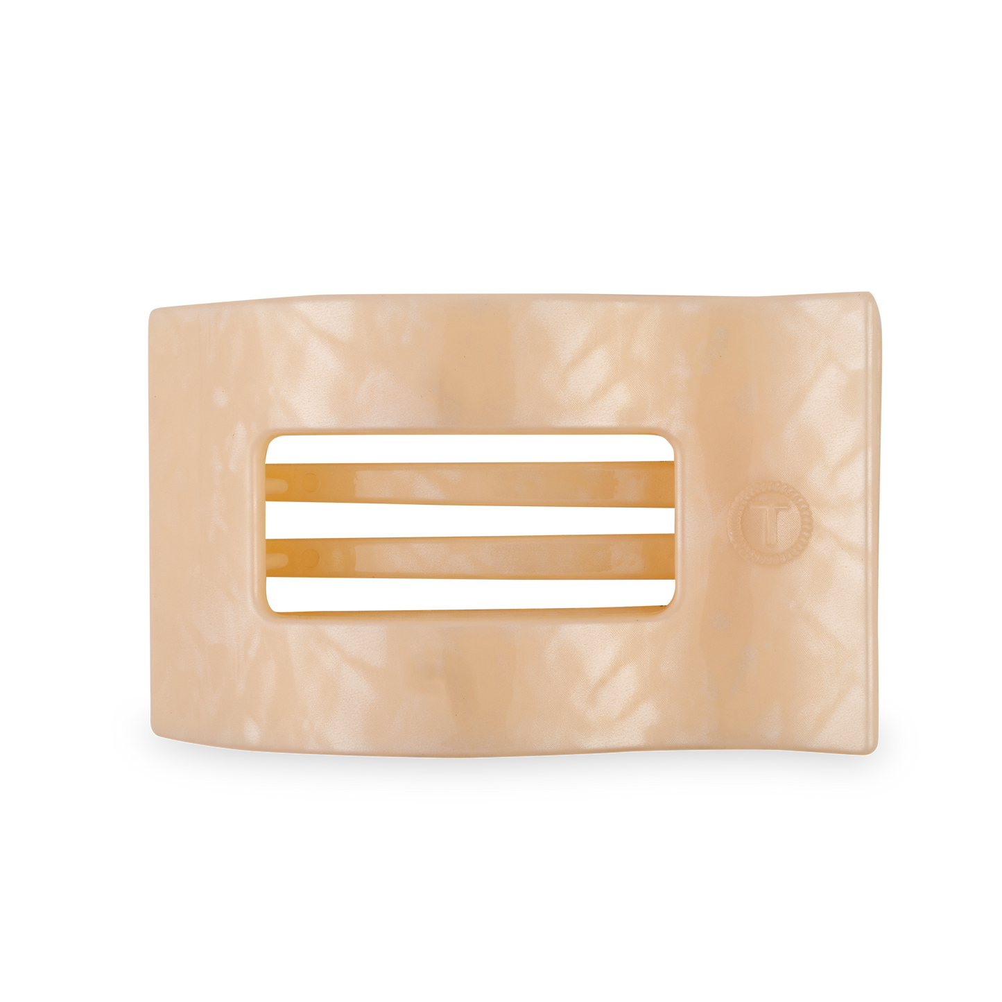 Flat Rectangle Hair Clip | Large | Soft Surf