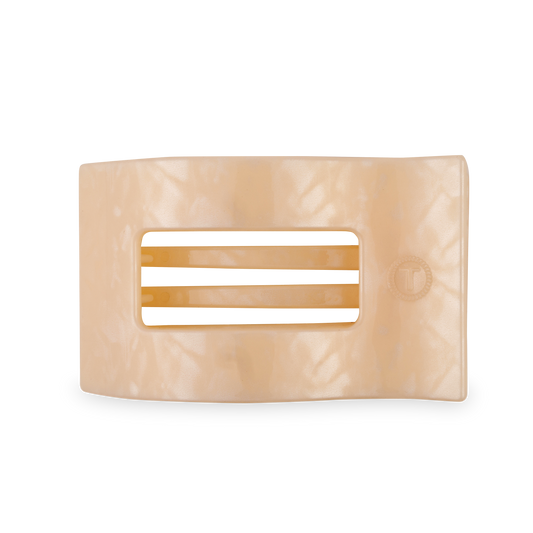 Flat Rectangle Hair Clip | Large | Soft Surf