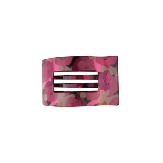 Garden Glam Small Flat Rectangle Hair Clip