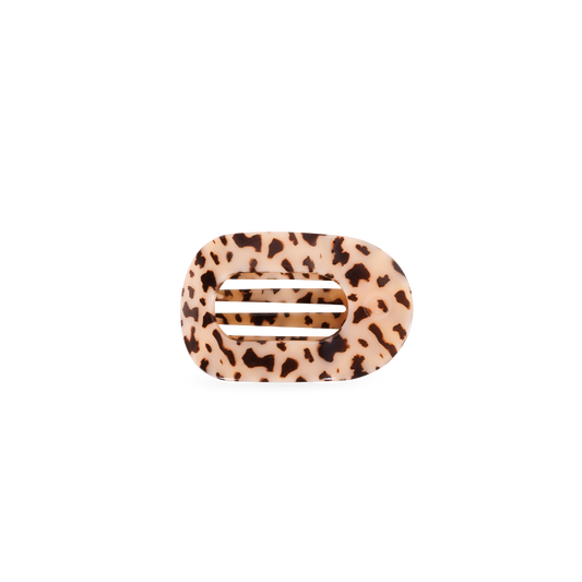 Blonde Tortoise | Tiny | Flat Round Hair Clip