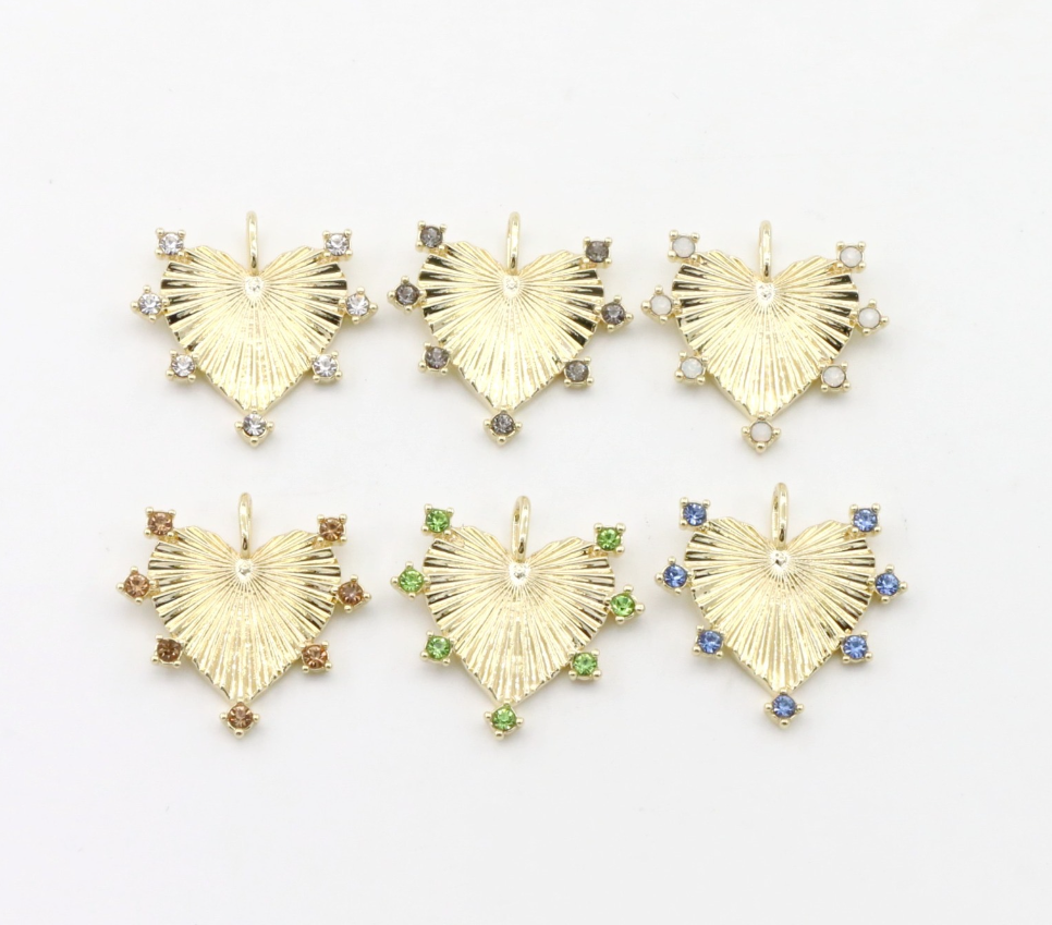 Grove Heart Charm