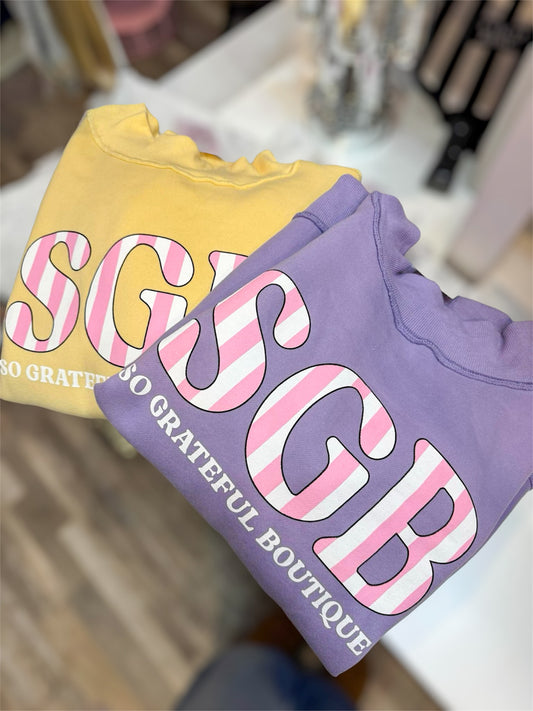 SGB Mock Neck Sweatshirts