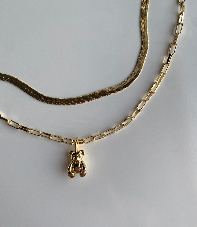 Islander Paperclip Chain - Threader Chain Layer with Charms 