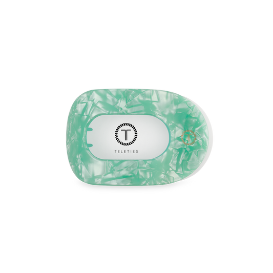 Flat Round Hair Clip | Small | Spring Splash